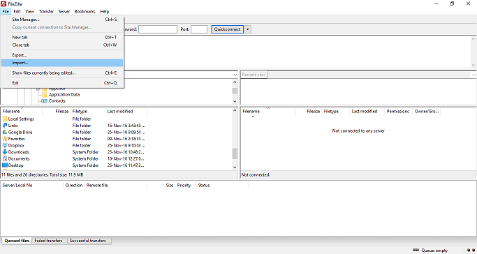 filezilla ftp client could not connect to server mamp